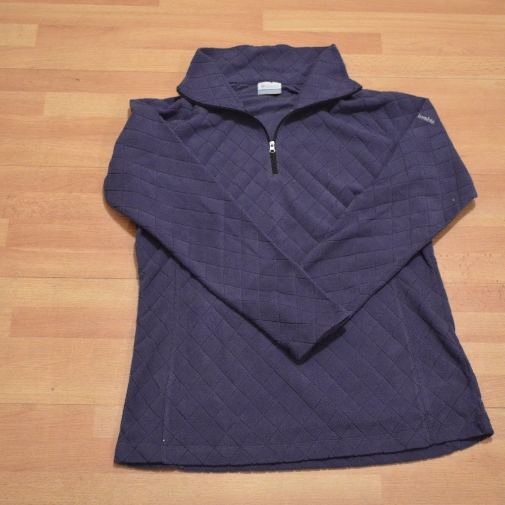 Dark Blue/Purple Columbia Fleece NWOT